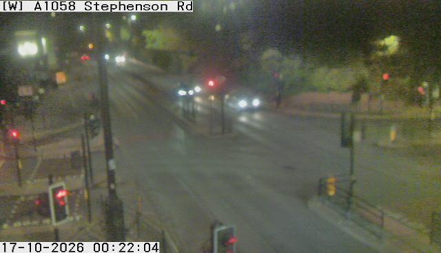 CCTV image from Newcastle - A1058 Stephenson Road / Heaton Road / Newton Road / Corner House