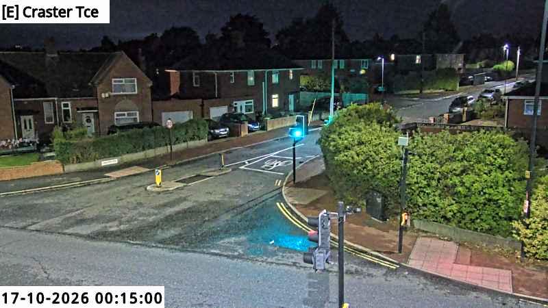 Traffic camera image 2 from Newcastle - A188 Benton Road / Etherstone Avenue / Craster Terrace