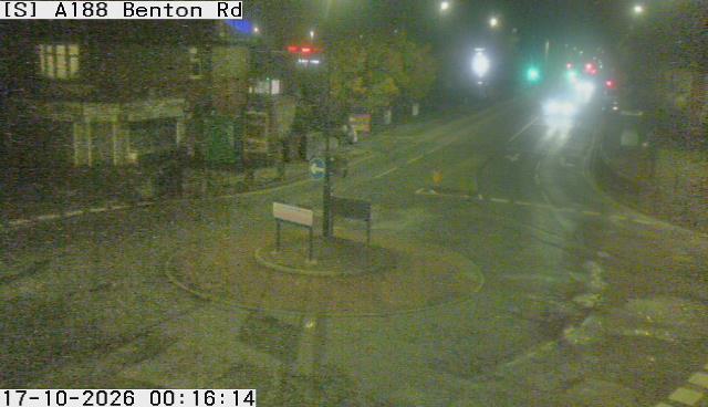 Traffic camera image 2 from Newcastle - A188 Benton Road / Cragside