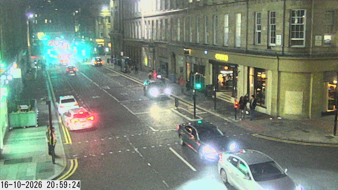 Traffic camera image 2 from Newcastle - Pilgrim Street / Market Street