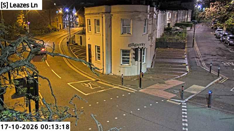Traffic camera image 2 from Newcastle - Queen Victoria Road / Richardson Road / Leazes Lane