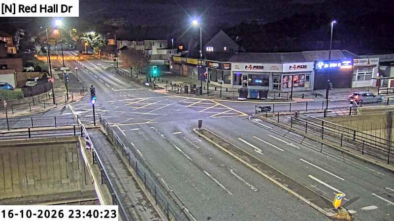 Traffic camera image 3 from Newcastle - A1058 Coast Road / Benfield Road / Red Hall Drive