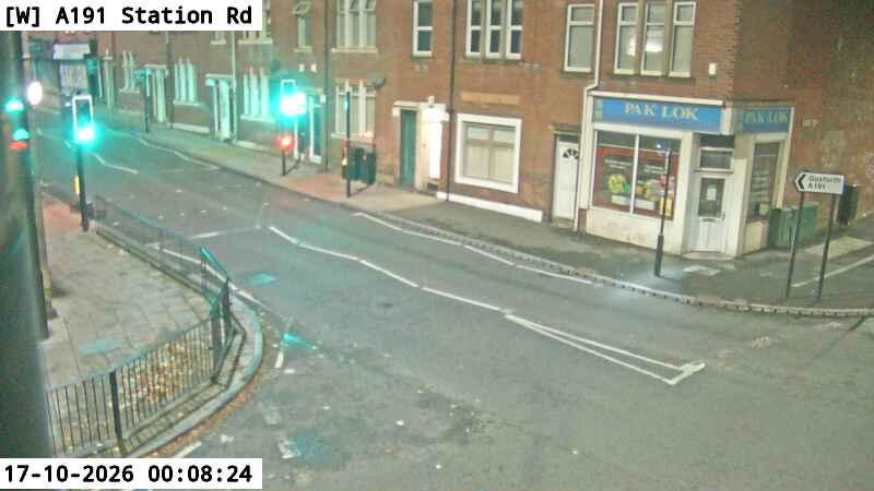 Traffic camera image 3 from Newcastle - A189 Haddricks Mill Road / A191 Benton Park Road & Station Road