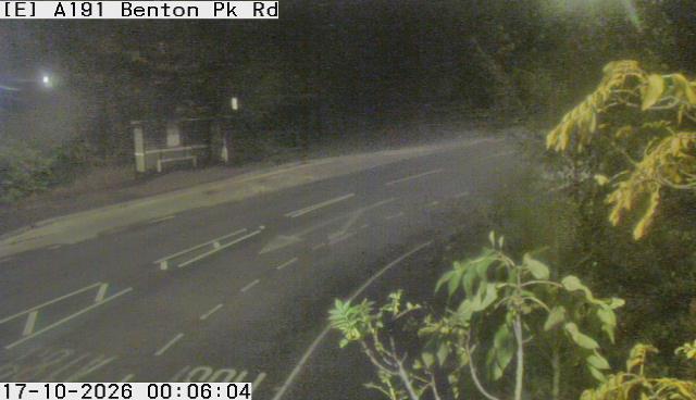 Traffic camera image 3 from Newcastle - A191 Benton Park Road / A189 Killingworth Road / Haddricks Mill