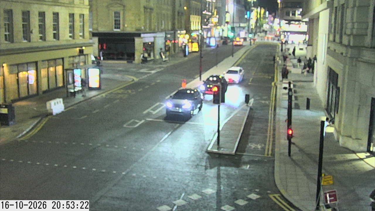 Traffic camera image 3 from Newcastle - Pilgrim Street / Market Street